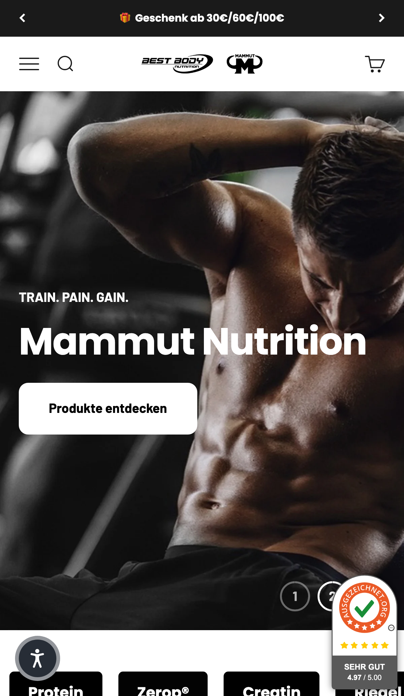 Screenshot des best-body-shop.de Shopify Plus Shops